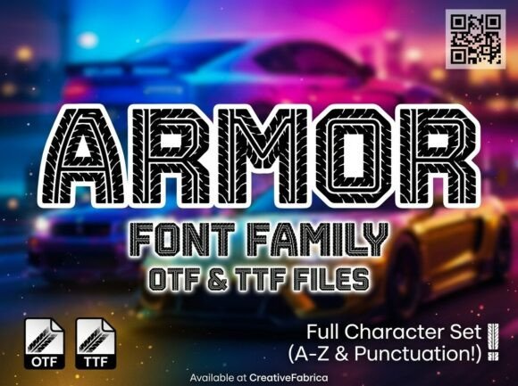 Armor: The High-Performance Typeface for Tough Brands