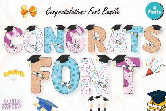 Congratulations Colorful Alphabets: Elevate Your Celebrations