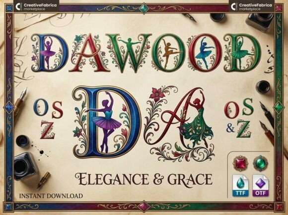 Dawood: A Serif Font with Balletic Grace