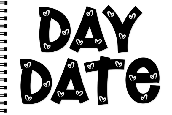 Day Date: A Calligraphic Font for Artisanal Branding