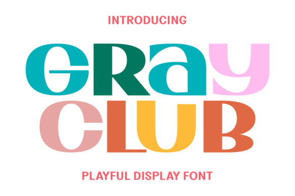 Gray Club: A Versatile Font for Modern Design