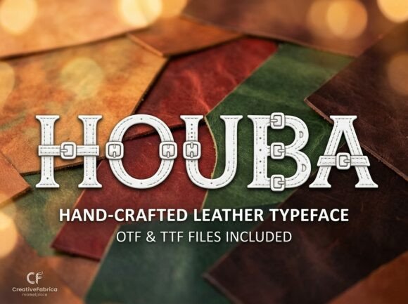Houba: A Bold Typeface for Unforgettable Design