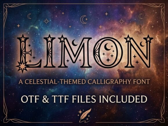 Limon: The Celestial Display Serif for Ethereal Branding