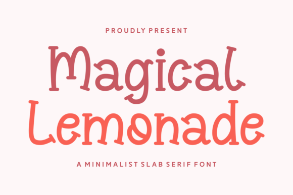 Magical Lemonade: The Charming Slab Serif for Modern Design