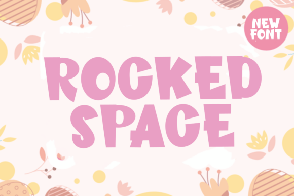Rocked Space: Festive Typography for Creative Designs