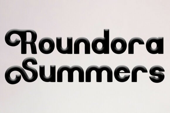 Roundora Summers: A Cheerful Font for Modern Design