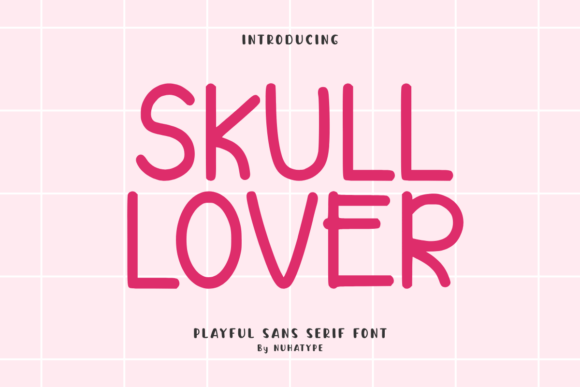 Skull Lover: Crafting Warmth with a Handwritten Font