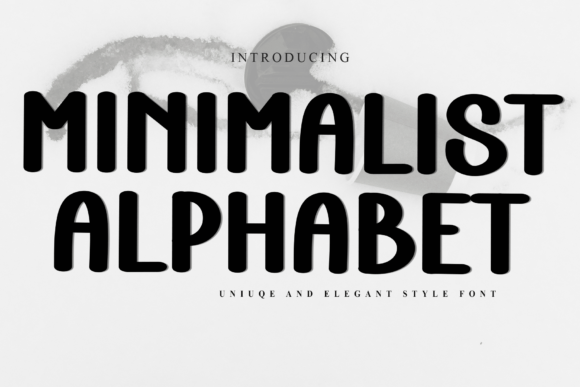 The Power of Minimalist Alphabet in Modern Design