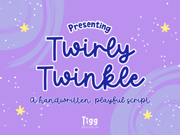 Twirly Twinkle: A Dreamy Script for Modern Design
