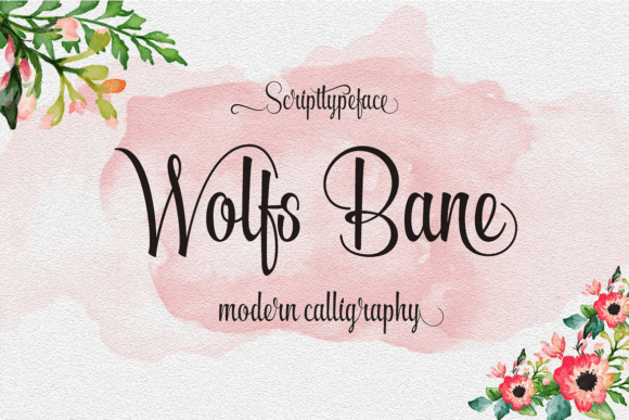 Wolfs Bane: Commanding Attention in Modern Typography